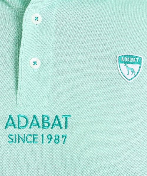 adabat(アダバット)/【UVカット／吸水速乾】ロゴデザイン 半袖ポロシャツ/img61