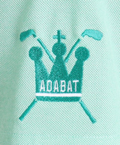 adabat(アダバット)/【UVカット／吸水速乾】ロゴデザイン 半袖ポロシャツ/img62