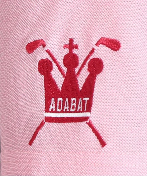 adabat(アダバット)/【UVカット／吸水速乾】ロゴデザイン 半袖ポロシャツ/img67