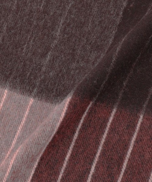 【数量限定】【HILLTOP】ピンストライプマフラー HILLTOP