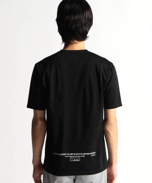 HIDEAWAYS NICOLE(ハイダウェイ ニコル)/【20周年記念】激シルケットロゴプリント半袖Tシャツ/img03