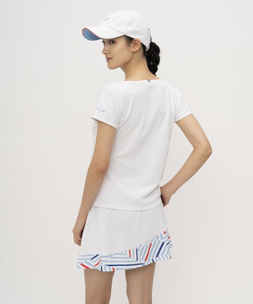 le coq sportif (ルコックスポルティフ)/【日比野選手着用/クーリング】サンスクリーン エールフォルム ゲームシャツ/img11