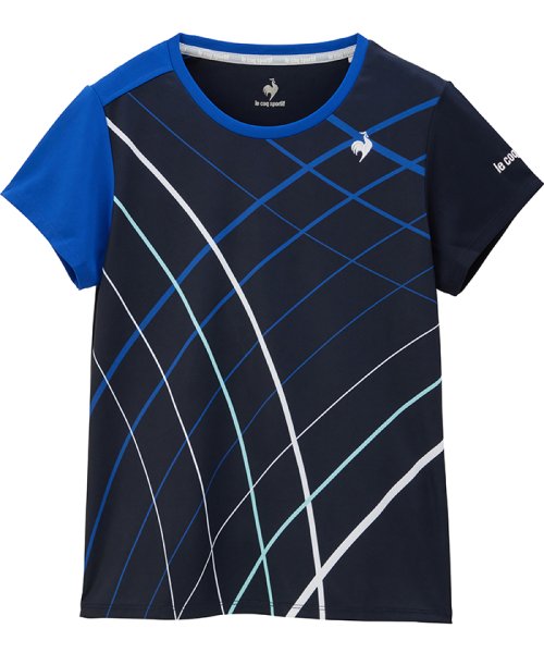 le coq sportif (ルコックスポルティフ)/【クーリング】サンスクリーングラフィックゲームシャツ/img16