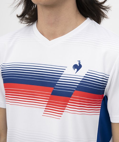 le coq sportif (ルコックスポルティフ)/【クーリング】サンスクリーングラデーションゲームシャツ/img11