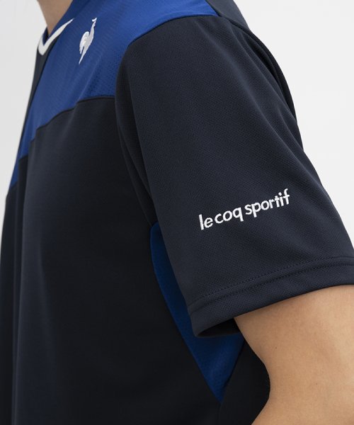 le coq sportif (ルコックスポルティフ)/素材切替ゲームシャツ/img13