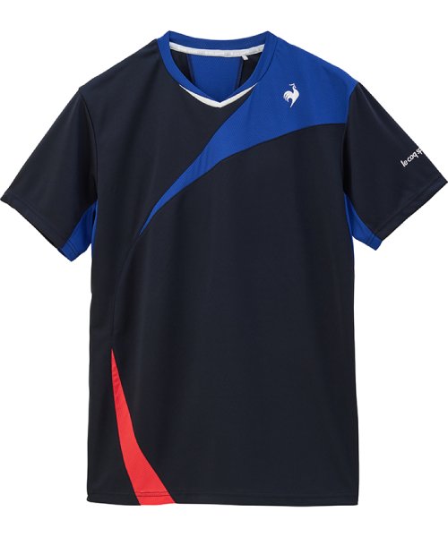 le coq sportif (ルコックスポルティフ)/素材切替ゲームシャツ/img15