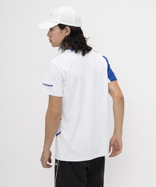 le coq sportif (ルコックスポルティフ)/【クーリング】サンスクリーングラフィックゲームシャツ/img18