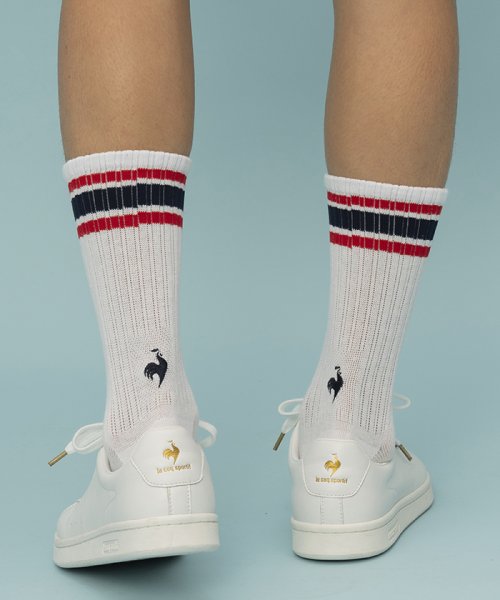 le coq sportif (ルコックスポルティフ)/【抗菌防臭】2Pミドルソックス(抗菌防臭)/img02