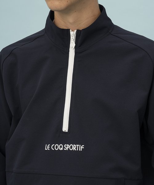 le coq sportif (ルコックスポルティフ)/【肌面ドライ】LCS プリュームクロス スタンドジップシャツ（エールフォルム）/img11