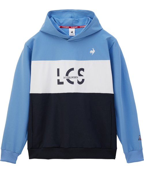 le coq sportif (ルコックスポルティフ)/【肌面ドライ】LCS プリュームクロス フーデッドパーカー/img03