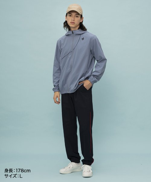 le coq sportif (ルコックスポルティフ)/【クーリング/はっ水】フーデッドジャケット(サンスクリーン)/img11