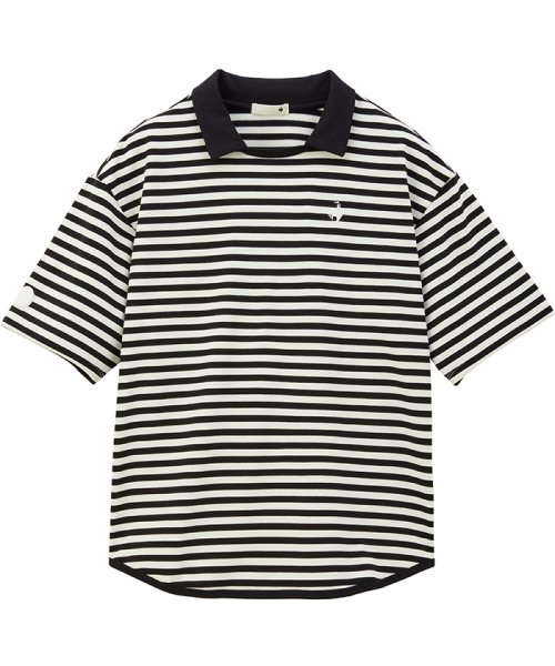 le coq sportif (ルコックスポルティフ)/ヘランカボーダー 衿付き半袖シャツ(UPF50+)/img06