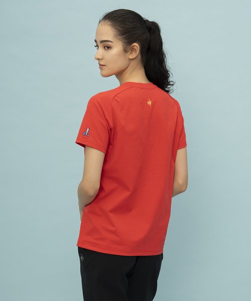 le coq sportif (ルコックスポルティフ)/【肌面ドライ】LCS プリュームニット 半袖Tシャツ（エールフォルム/池田エライザ着用）/img16