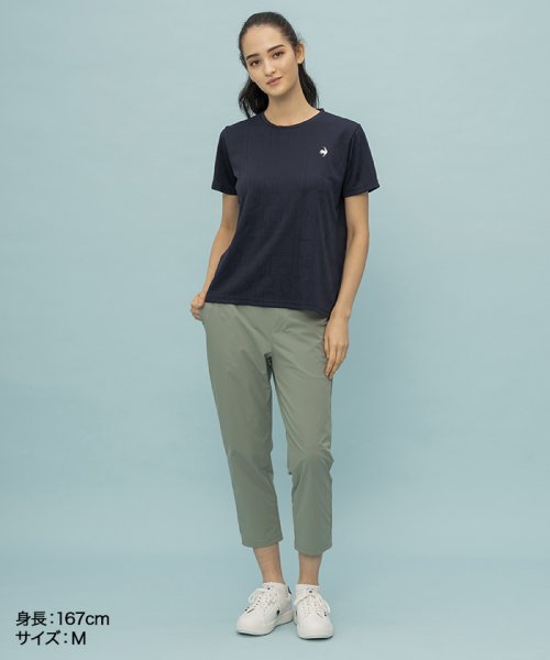 le coq sportif (ルコックスポルティフ)/ジャガードニット 半袖Tシャツ/img06