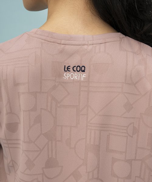 le coq sportif (ルコックスポルティフ)/ジャガードニット 半袖Tシャツ/img14