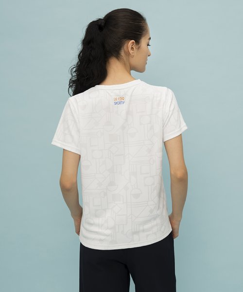 le coq sportif (ルコックスポルティフ)/ジャガードニット 半袖Tシャツ/img18