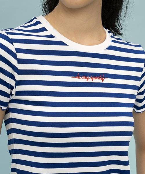 le coq sportif (ルコックスポルティフ)/【クーリング】ヘランカサンスクリーン　ショート丈半袖Tシャツ/img12