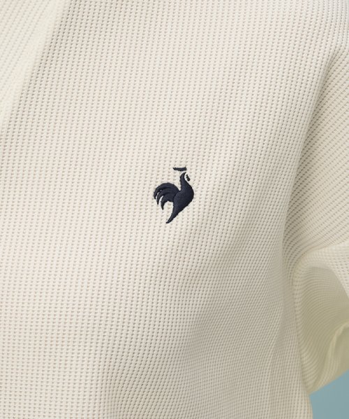 le coq sportif (ルコックスポルティフ)/ヘランカワッフル 長袖スキッパーシャツ/img04