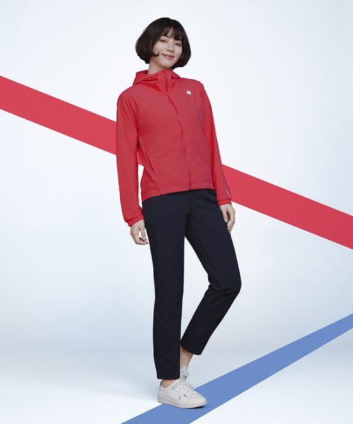 le coq sportif (ルコックスポルティフ)/【はっ水】ストレッチクロス ロングパンツ(池田エライザ着用)/img07