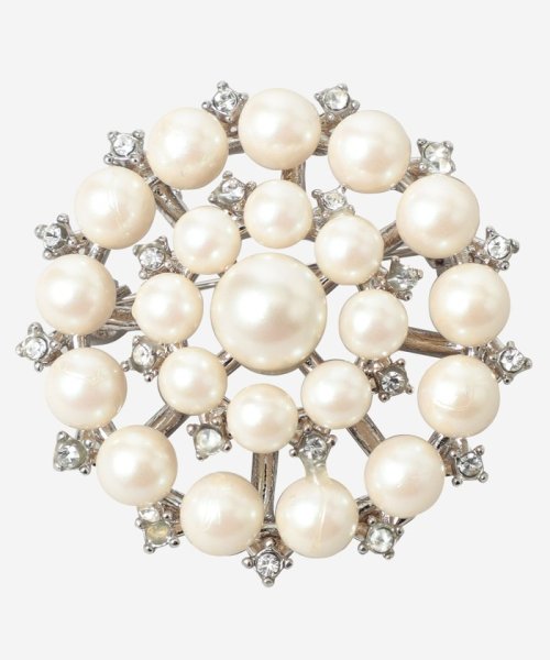 パールブローチ2WAYネックレス 