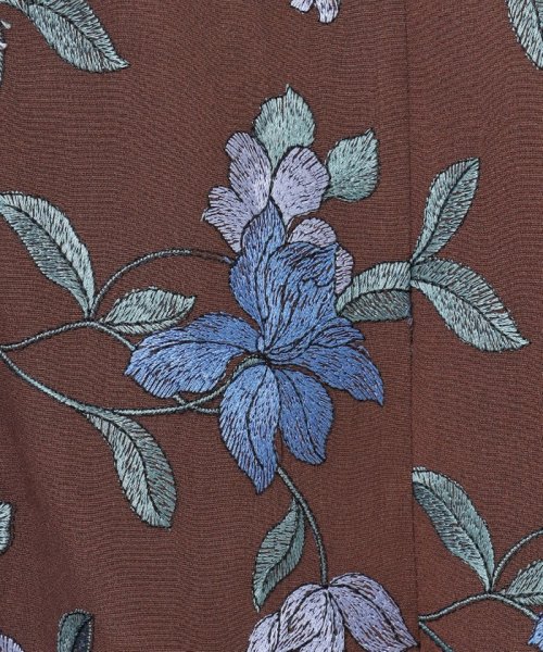 GRACE CONTINENTAL(グレースコンチネンタル)/フラワー刺繍フレアスカート/img14