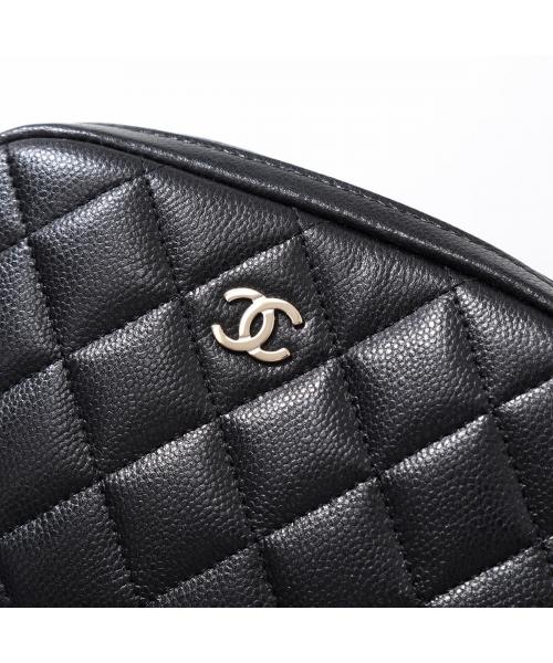 CHANEL ポーチ A80909 B10583 マトラッセ ココマーク