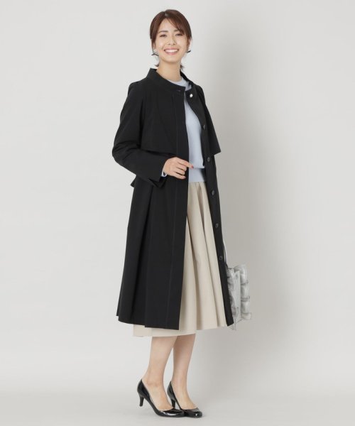 TO BE CHIC(L SIZE)(トゥービーシック Lサイズ)/【L】タフタストレッチスタンドカラー コート/img01