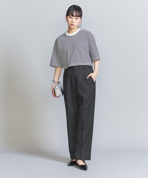 BEAUTY&YOUTH UNITED ARROWS(ビューティーアンドユース　ユナイテッドアローズ)/リネンライク タックテーパード パンツ/img12