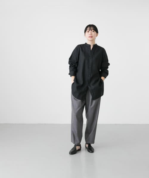 『ユニセックス』リネンビッグシャツ PAYDAY /ペイデイ　別注PAYDAY刺繍SHIRT N1571793131(12155円)