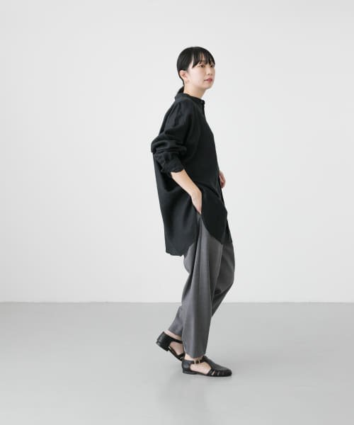 『ユニセックス』リネンビッグシャツ PAYDAY /ペイデイ　別注PAYDAY刺繍SHIRT N1571793131(12155円)