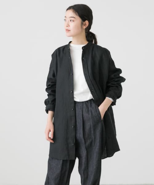 『ユニセックス』リネンビッグシャツ PAYDAY /ペイデイ　別注PAYDAY刺繍SHIRT N1571793131(12155円)