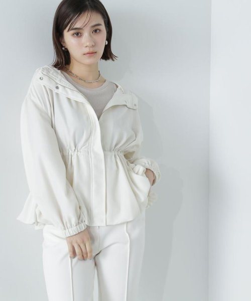 NATURAL BEAUTY BASIC(ナチュラルビューティーベーシック)/ペプラムバルーンブルゾン　24SS/img12