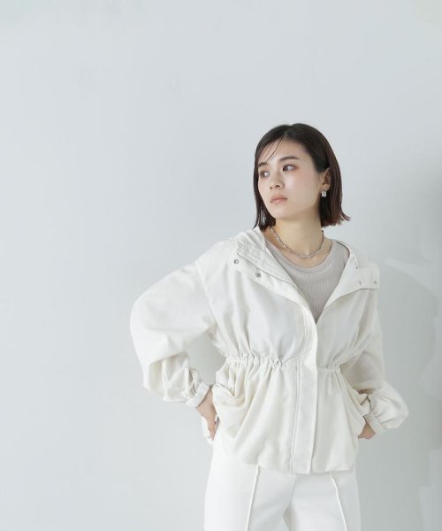 NATURAL BEAUTY BASIC(ナチュラルビューティーベーシック)/ペプラムバルーンブルゾン　24SS/img13