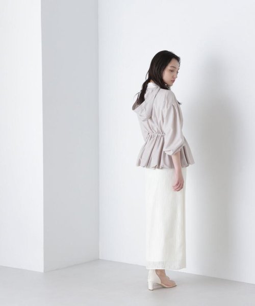 NATURAL BEAUTY BASIC(ナチュラルビューティーベーシック)/ペプラムバルーンブルゾン　24SS/img20