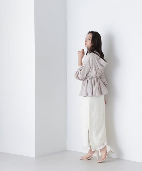 NATURAL BEAUTY BASIC(ナチュラルビューティーベーシック)/ペプラムバルーンブルゾン　24SS/img22