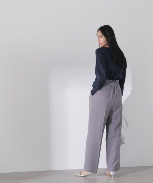 NATURAL BEAUTY BASIC(ナチュラルビューティーベーシック)/総針ベーシックVネックニット　24SS/img29