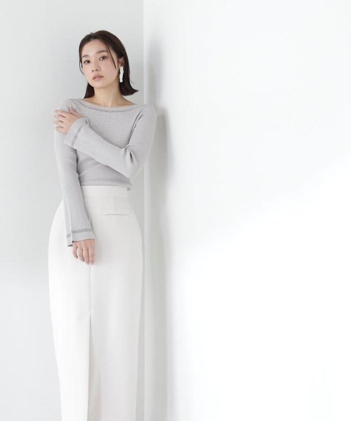 シアーラインフレアカフスニット 人気・おすすめ｜使いやすい・旅行におすすめ 品質保証 全国発送 在庫限り