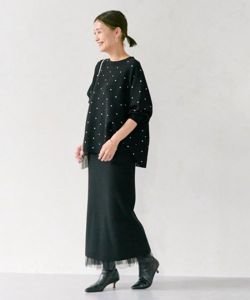 《着回しも出来る》チュチュニットスカート 中性洗剤使用 蛍光増白剤禁止