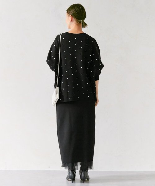 《着回しも出来る》チュチュニットスカート 中性洗剤使用 蛍光増白剤禁止