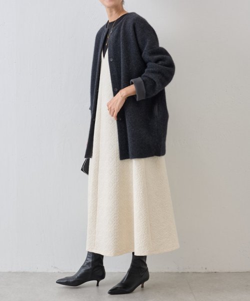 コットンジャガードワンピース 