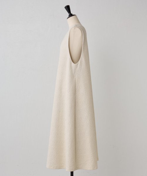 コットンジャガードワンピース 