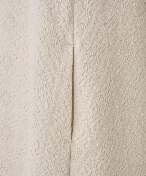 コットンジャガードワンピース 