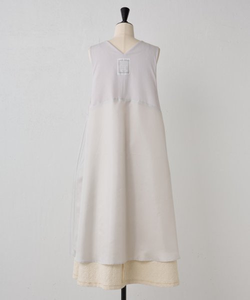 コットンジャガードワンピース 