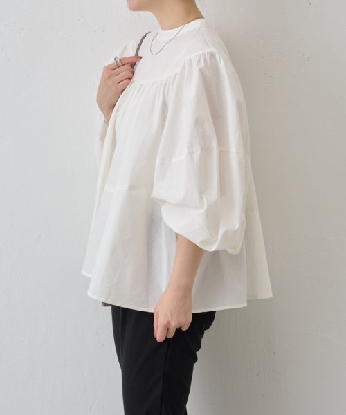 《LIVETART》マルヨークブラウス LIVETART 着用時