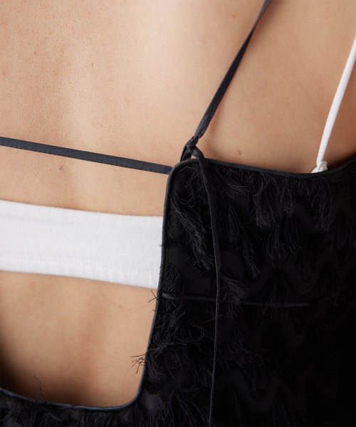 ジャガードキャミワンピース 