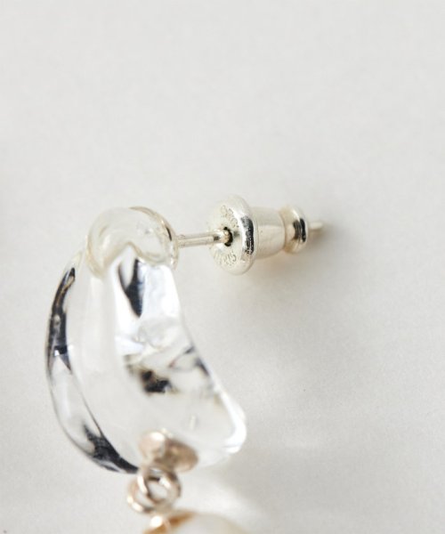 【Lemme×2.718】Glassバロックパールピアス 人気・おすすめ｜使いやすい・旅行におすすめ 品質保証 全国発送 日本国内発送・最短翌日お届け