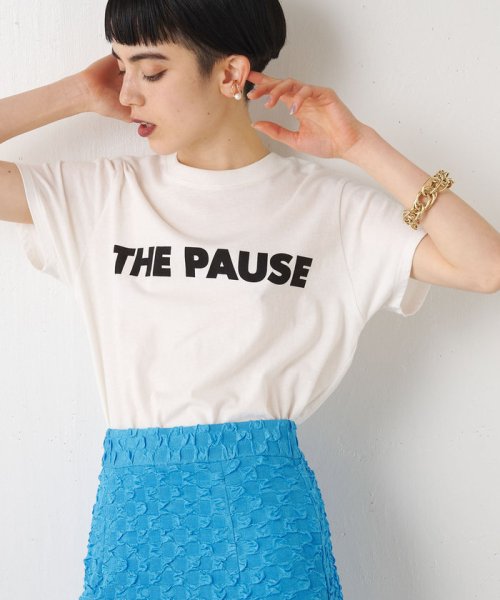 Whim Gazette(ウィムガゼット)/【THE PAUSE】THE PAUSE Tシャツ/img01