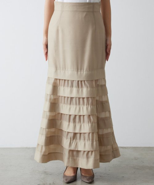 オーガンジーマーメイドスカート２ 
