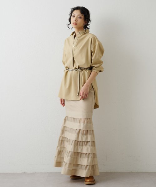 オーガンジーマーメイドスカート２ 