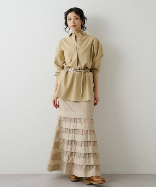 オーガンジーマーメイドスカート２ 